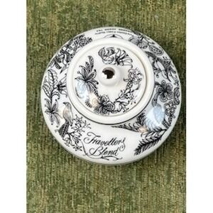 Mlesna Pure Ceylon Tea Traveller Blend Porcelain Jar Lanka Porcelain Sri Lanka